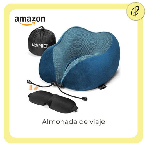 almohada de viaje