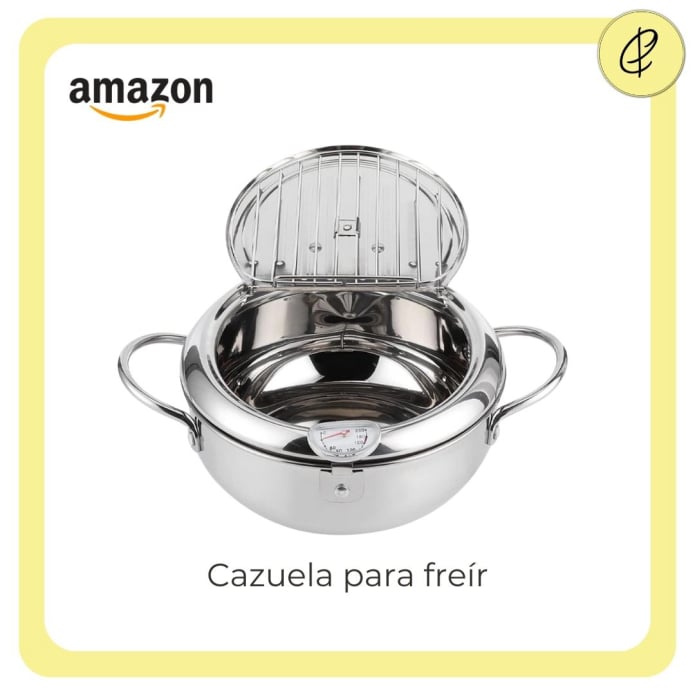 Cazuela inox para freir