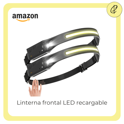 linterna frontal