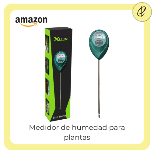 medidor de humedad para plantas