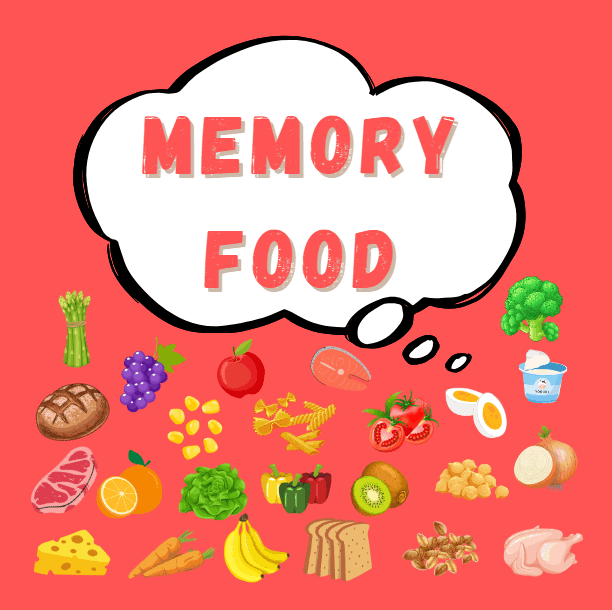 Juego Memory Food