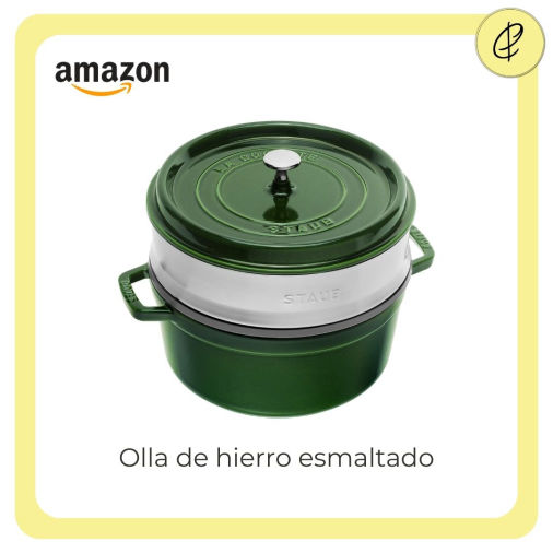 olla de hierro esmaltado