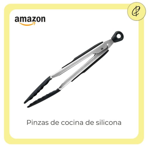 pinzas de cocina de silicona