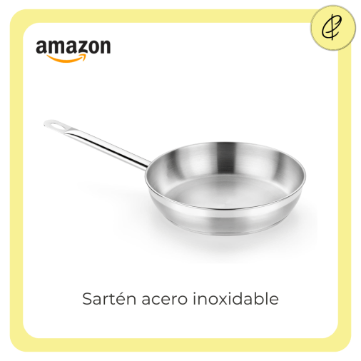 Sartén de acero inoxidable Bra