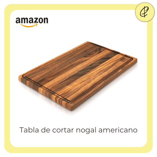 Tabla cortar madera nogal americano